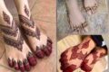 Easy Pair Ki Mehndi Design Simple